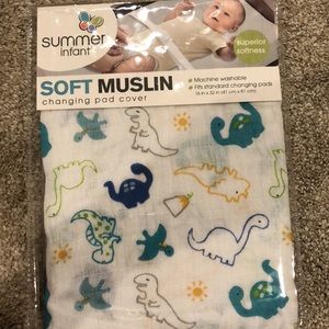 Dinosaur Crib Sheet NIB Summer Infant